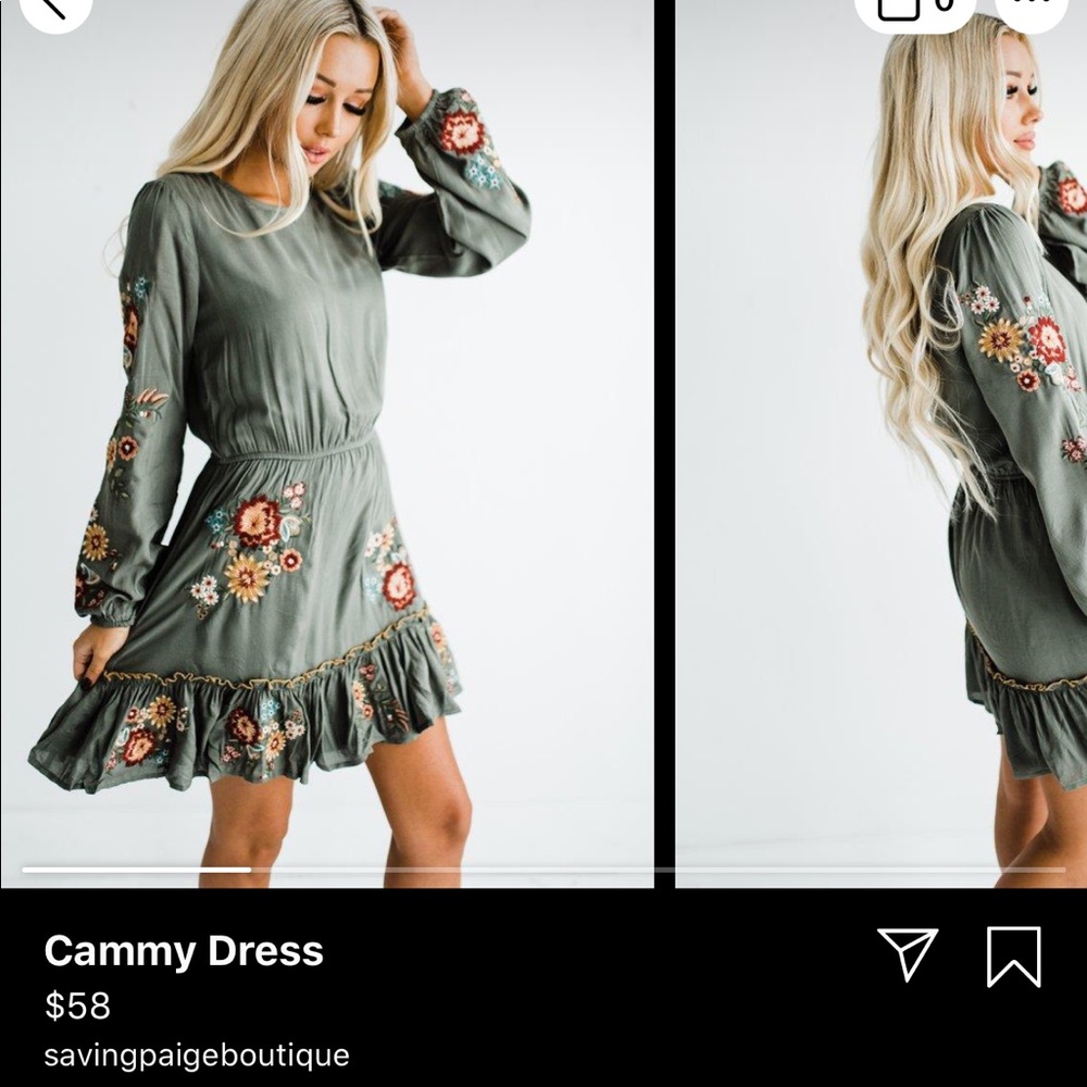 CAMMY DRESS SAVING PAIGE BOUTIQUE